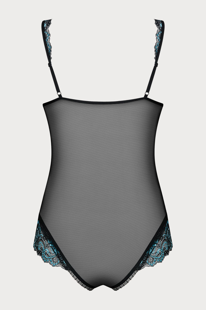 Amanta Crotchless Teddy