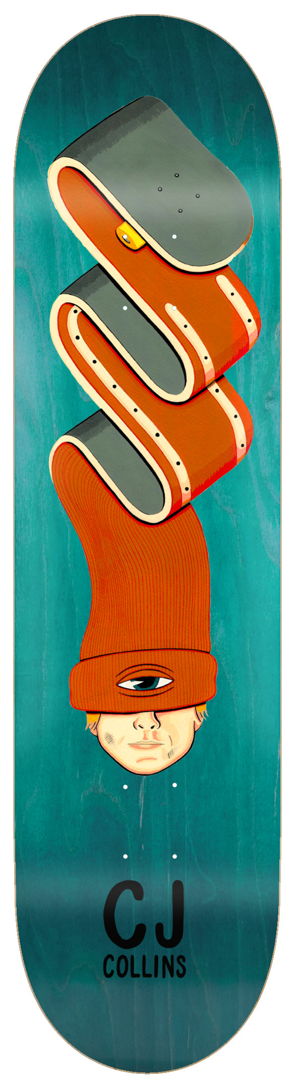 Collins Skate Beanie Deck - 8.0