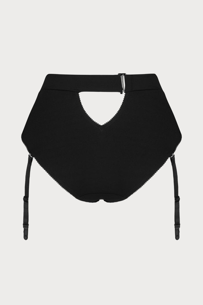Obsessive Editya Suspender Brief Black