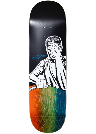 Engraved R7 Deck (Black) 9"
