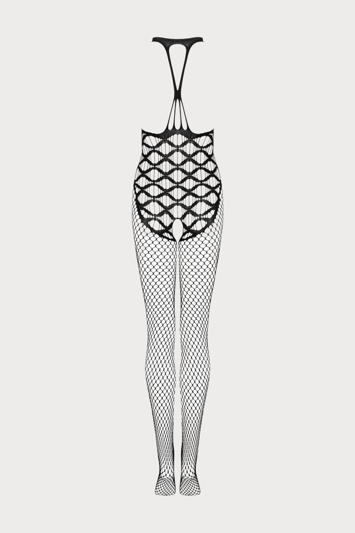 Obsessive G332 Open Crotch Bodystocking Black