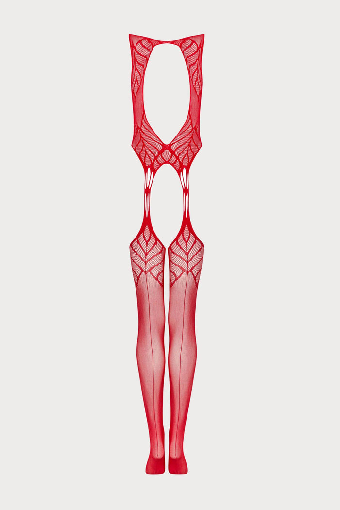 Obsessive N122 Bodystocking Red