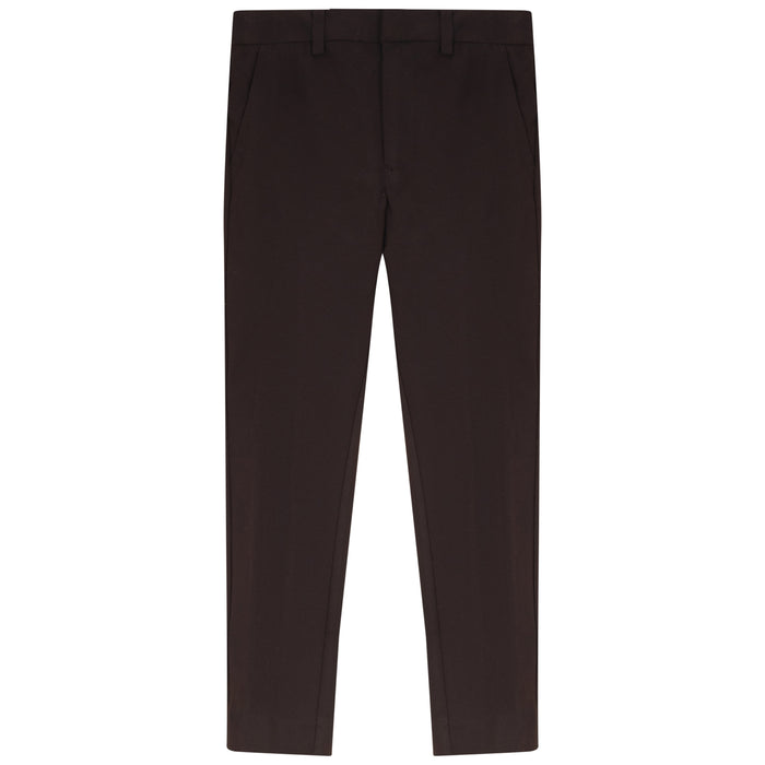 pants classic solid - brown