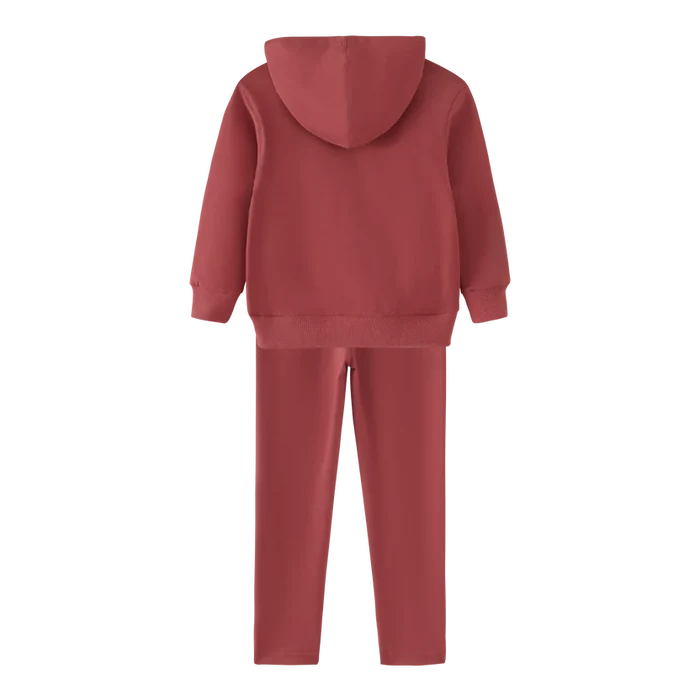 set outfit graphic tracksuit - sherbert