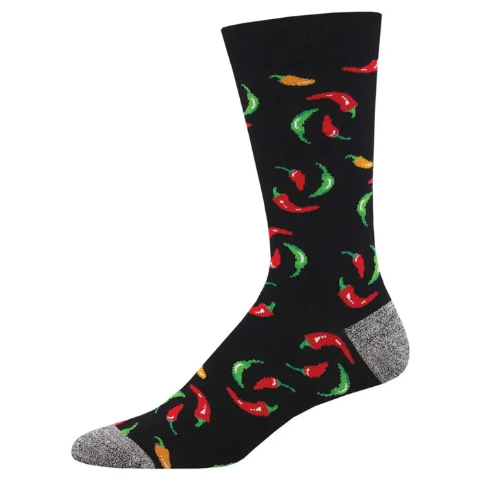 Socksmith Hot On Your Heels Bamboo Men's Crew Sock