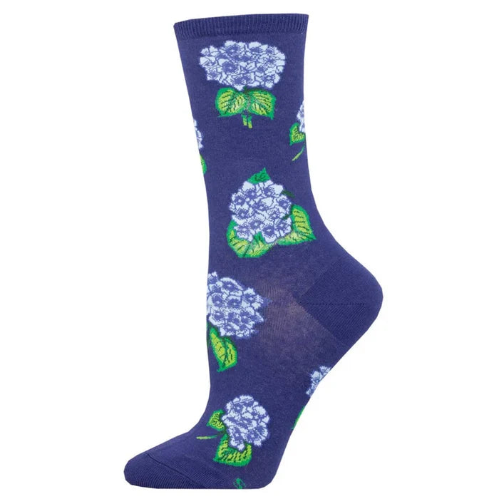 Socksmith Hydrangeas Crew Sock