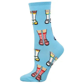 Socksmith Socks And Sandals Crew Sock