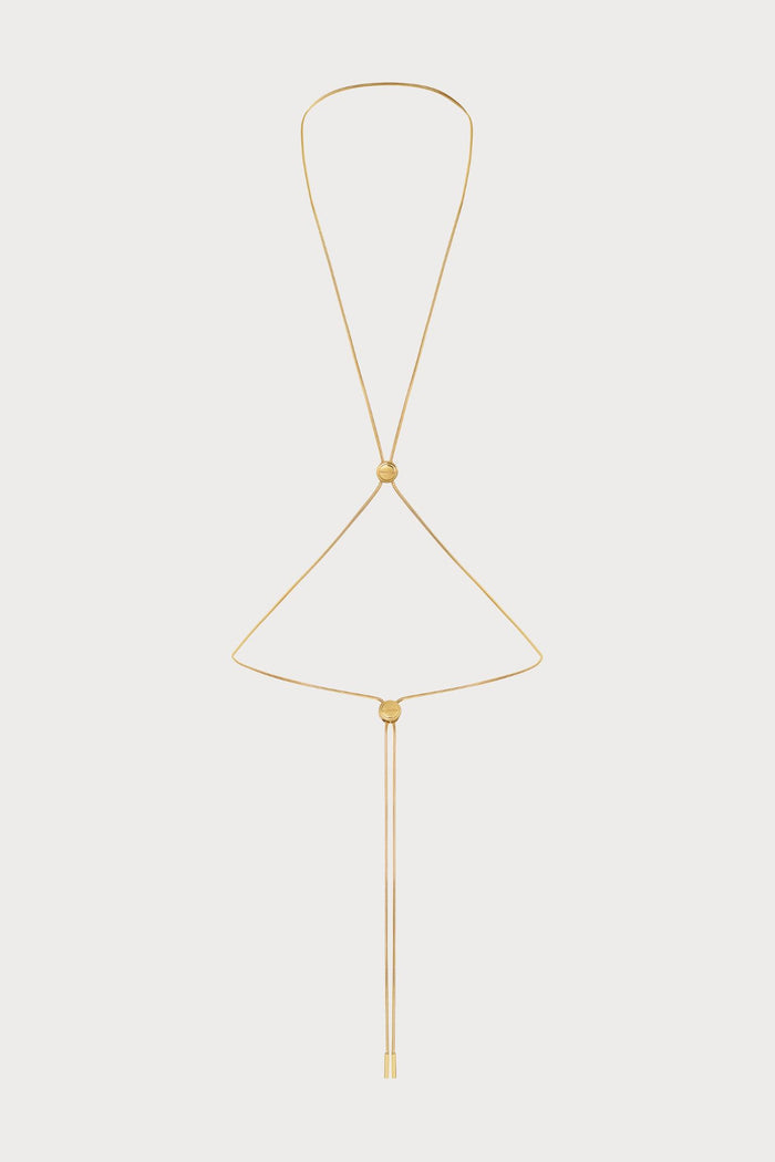 Maison Close À Ton Cou Gold Chain Harness - Naughty Knickers