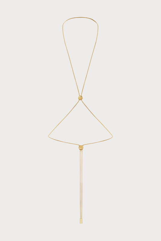 Maison Close À Ton Cou Gold Chain Harness - Naughty Knickers