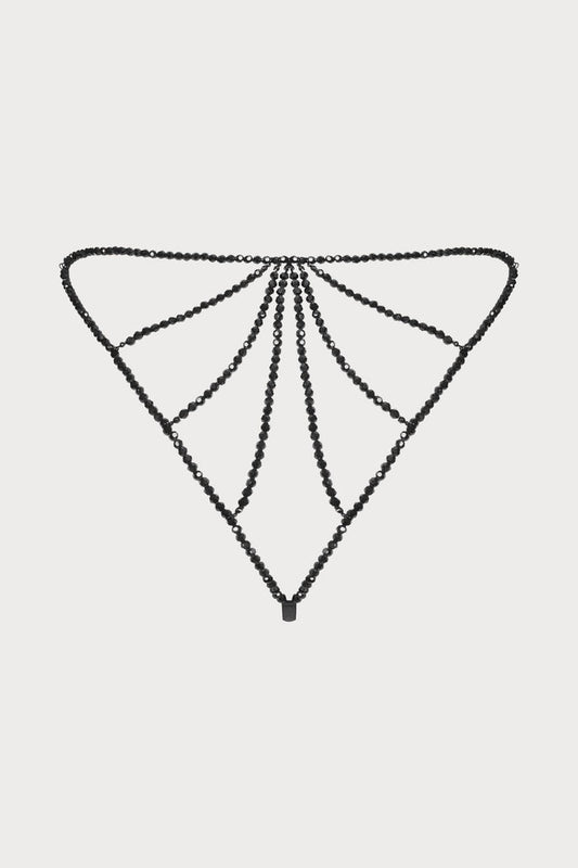 Maison Close À Ton Cou Open Pearl Brief - Naughty Knickers