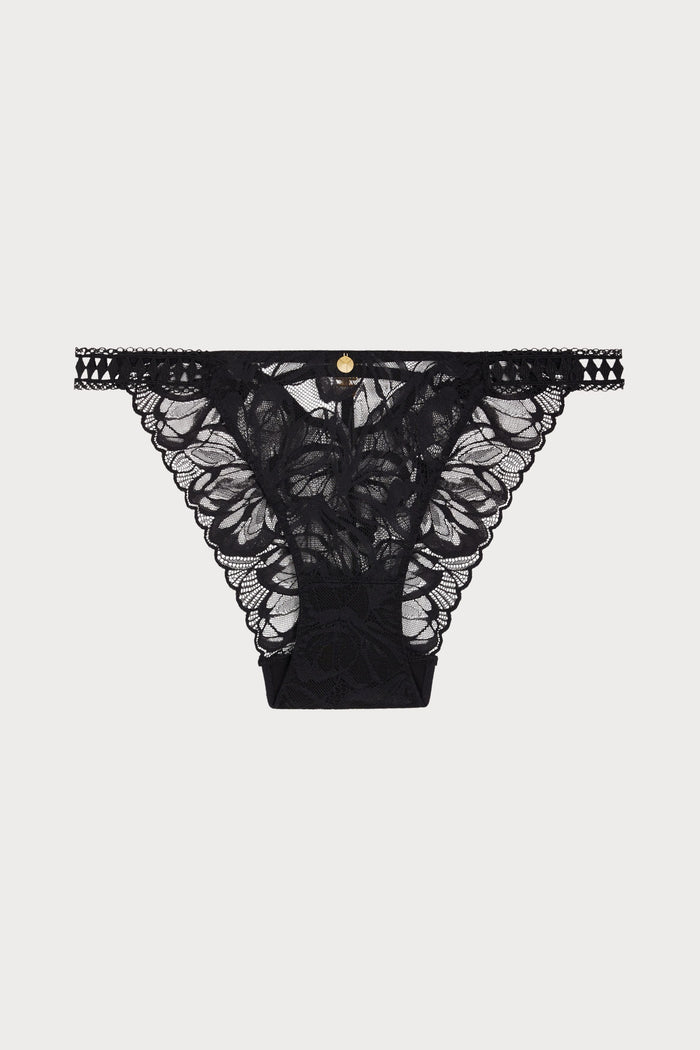After Hours Black Lace Italian Brief