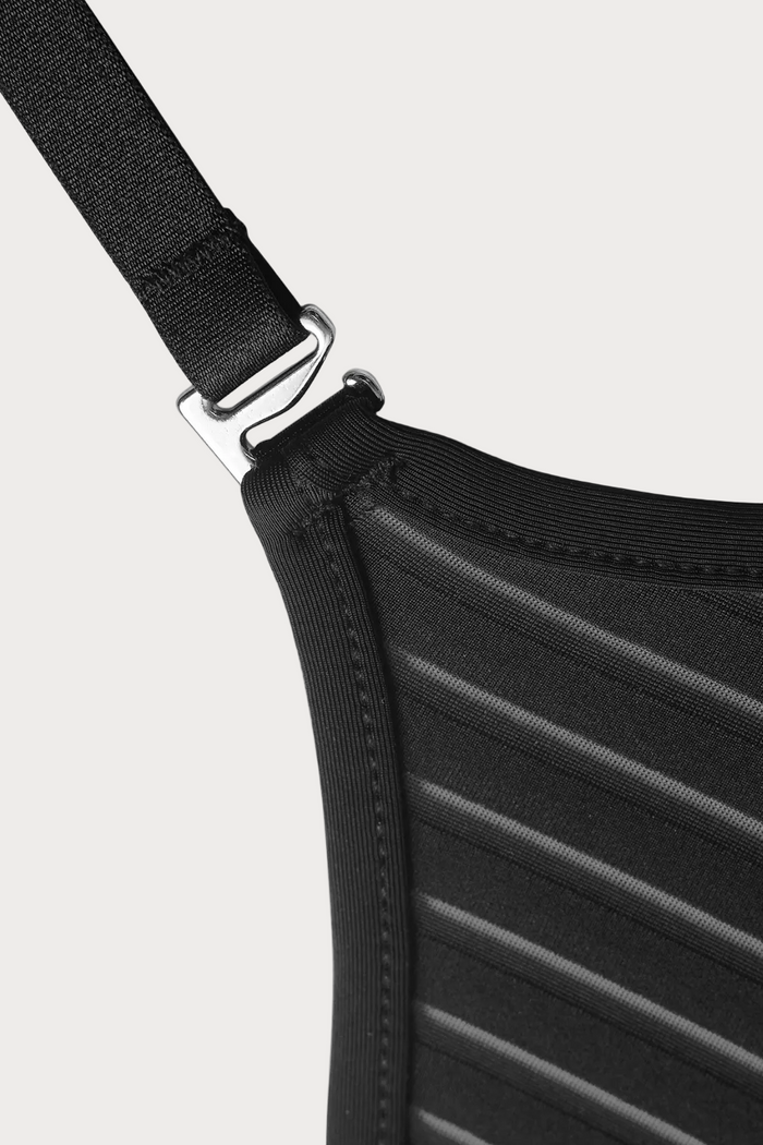 Maison Close Bande à Part Triangle Bra Black
