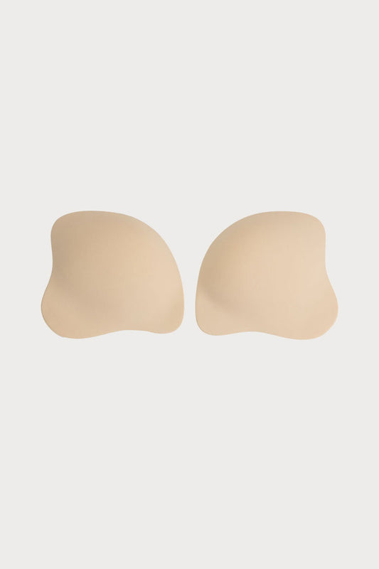 Beige Adhesive Push-Up Cups