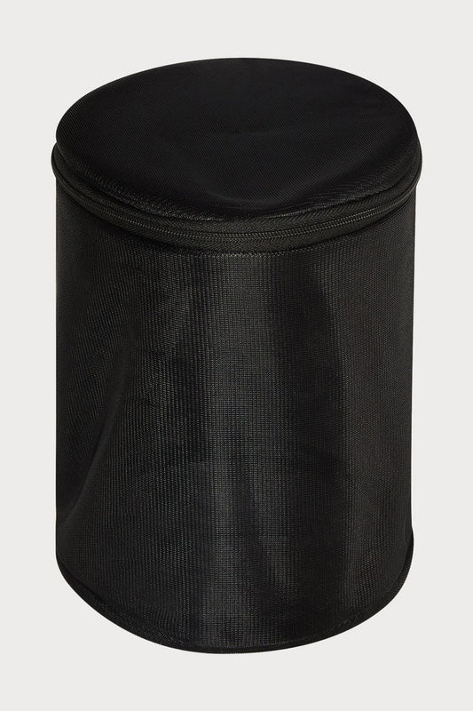 Maison Close Black Round Mesh Lingerie Wash Bag - Naughty Knickers