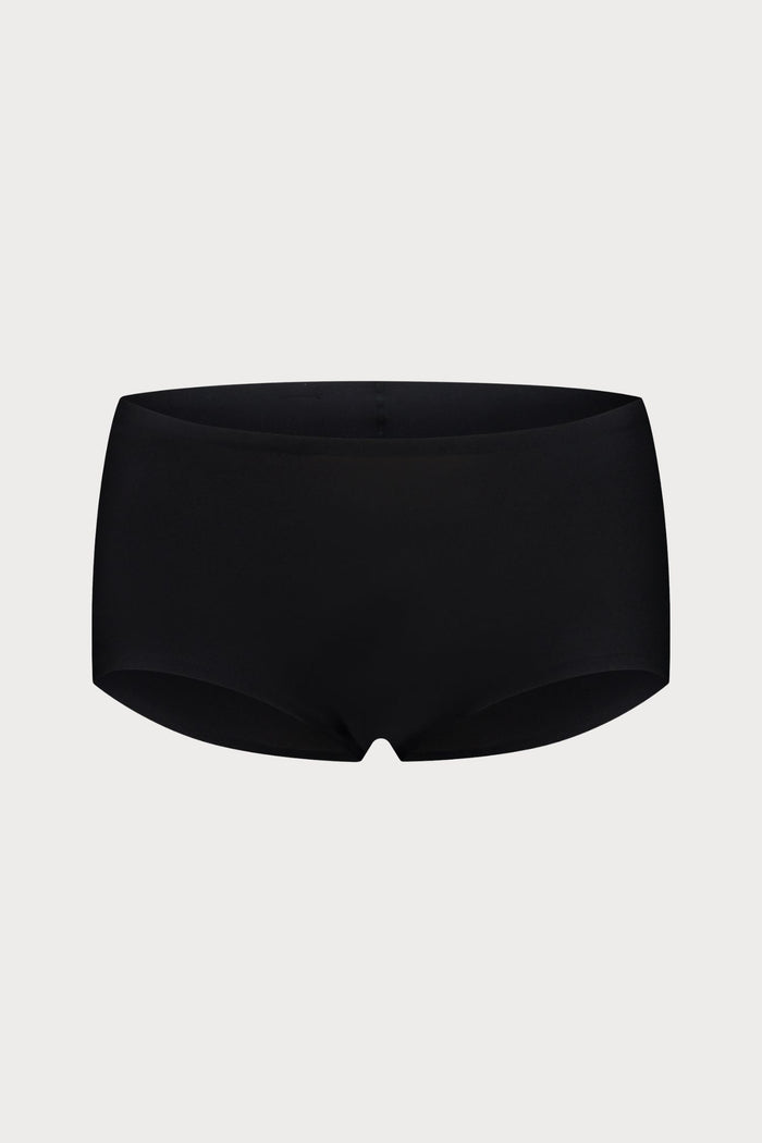 Black Uni Stretch Boyshort