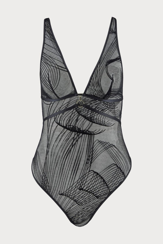 Boîte à Désir Heat Wave Thong Bodysuit