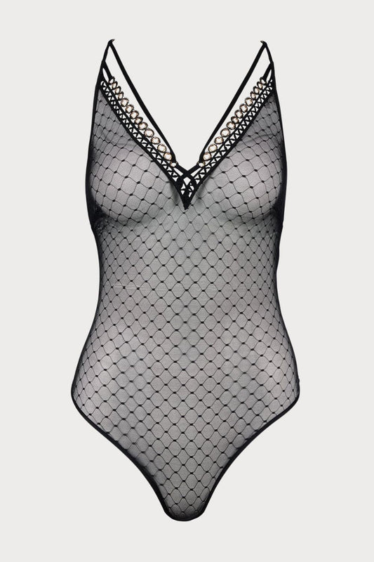 Boîte à Désir Hot Tension Thong Bodysuit
