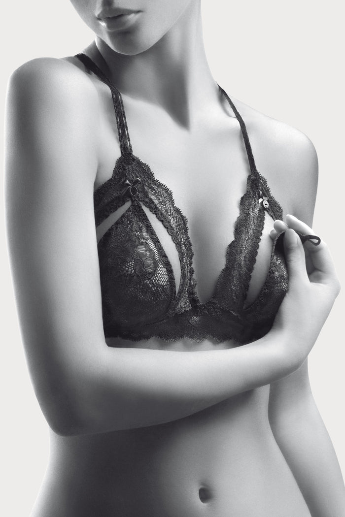 Boîte à Désir Openable Lace Triangle Bra