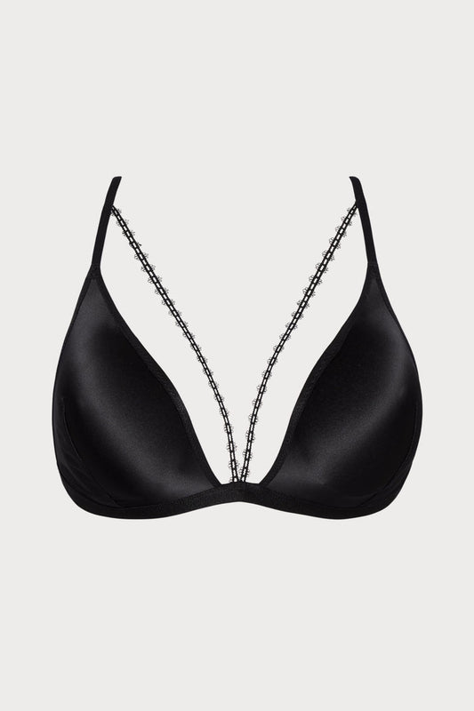 Boîte à Désir Sweet Addiction Satin Triangle Bra
