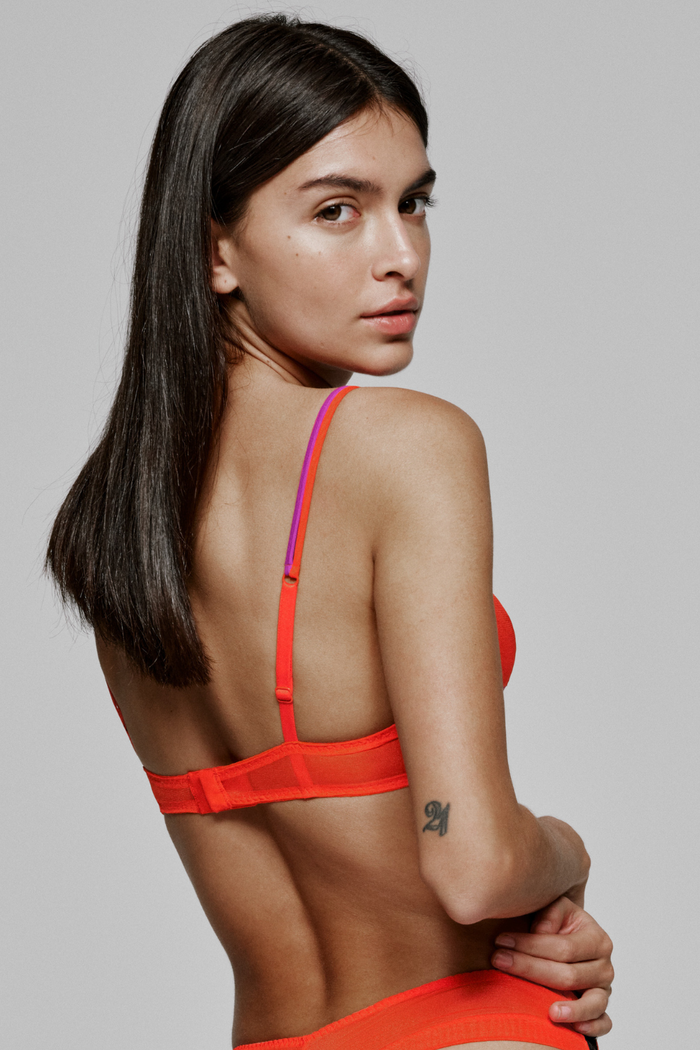 Sarda Bremer Bralette Hot Lava - Wireless Bras