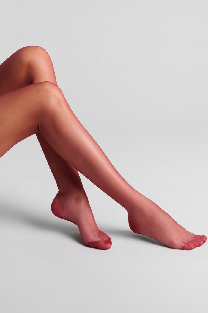 Maison Close Burgundy Nylon Stockings 15 Denier - Sexy Stockings
