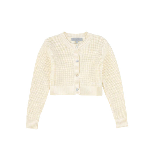 cardigan knit - cream
