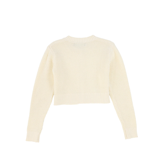 cardigan knit - cream