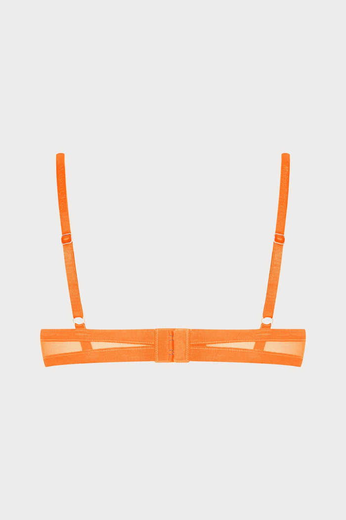 Corps à Corps Open Underwired Bra Neon Orange