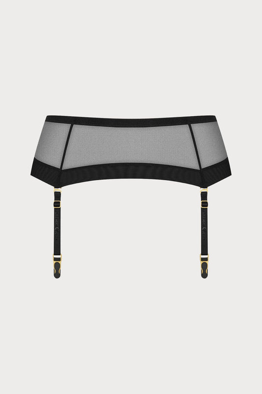 Corps à Corps Suspender Belt Black