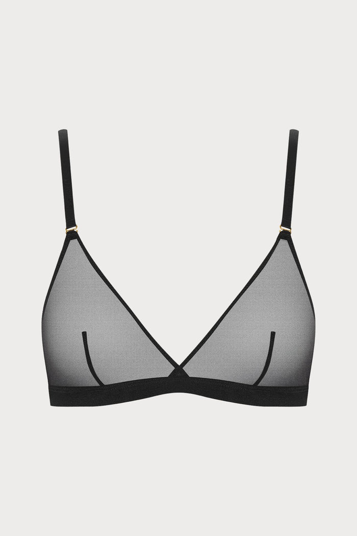 Corps à Corps Triangle Bra Black