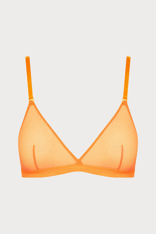 Corps à Corps Triangle Bra Neon Orange
