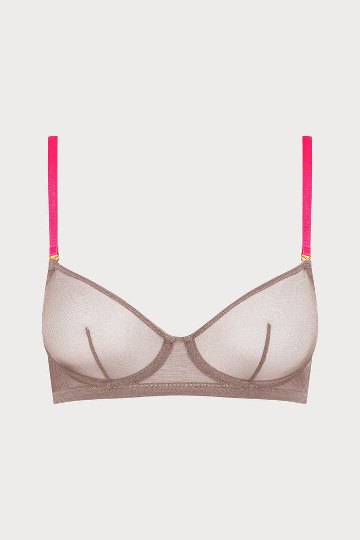 Corps à Corps Wire Bra Ginger Snap/Neon Pink