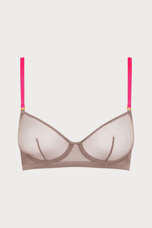 Corps à Corps Wire Bra Ginger Snap/Neon Pink
