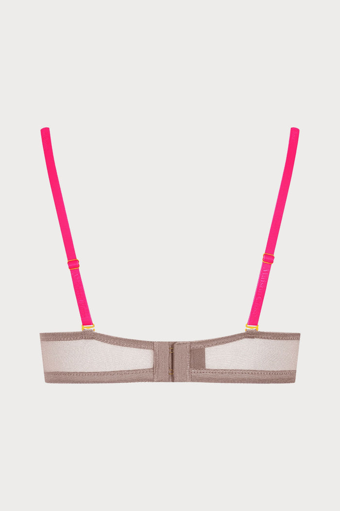 Corps à Corps Wire Bra Ginger Snap/Neon Pink