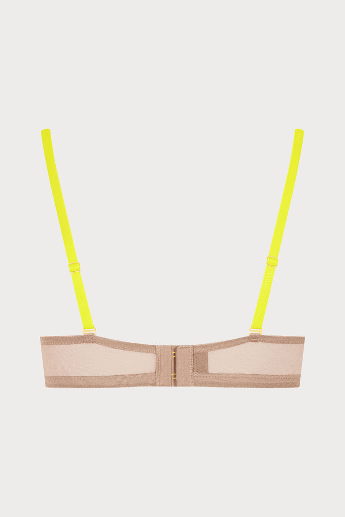 Corps à Corps Wire Bra Vanilla/Neon Yellow