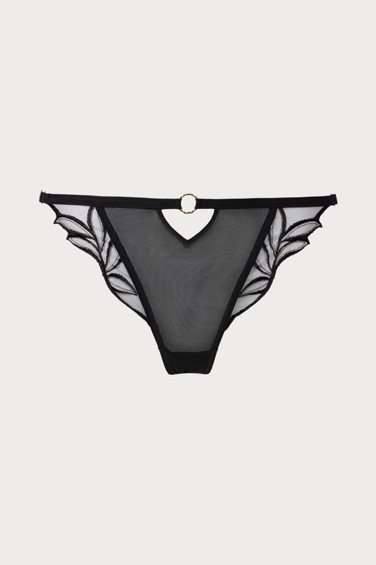 Atelier Amour Dolce Vita Black Brief - Naughty Knickers