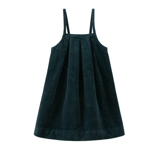 dress corduroy jumper - teal