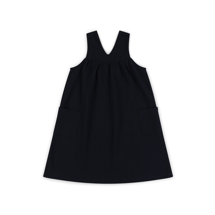 dress mon amour v jumper - navy
