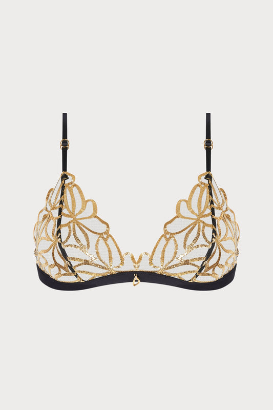 Eclats d’Or Non-Wired Triangle Bra