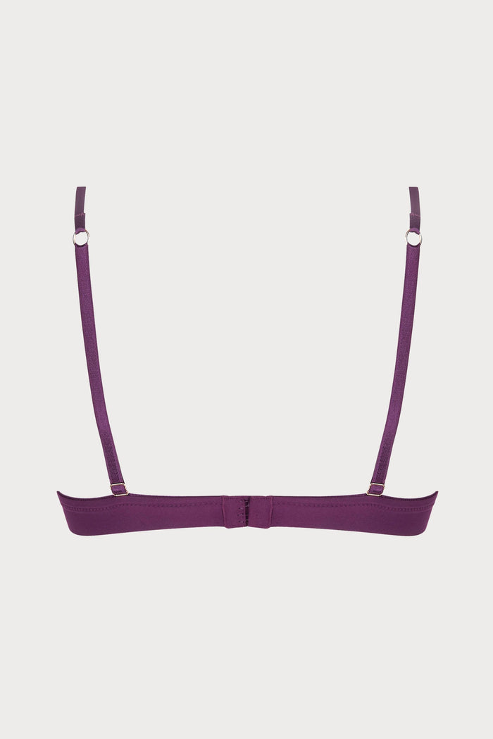 Lise Charmel Elegance Artist Purple Wireless Triangle Bra