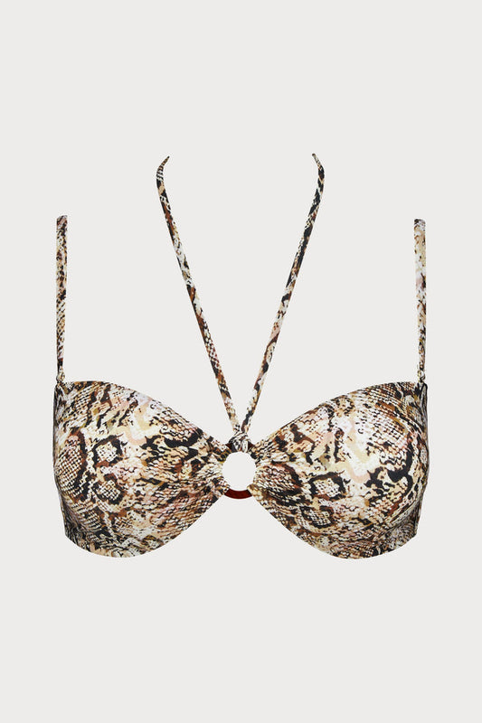 Fierce Spirit Bandeau Bikini Top