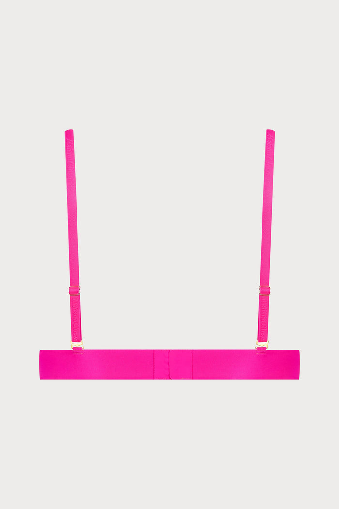 Flashback Lace Triangle Bra Pink