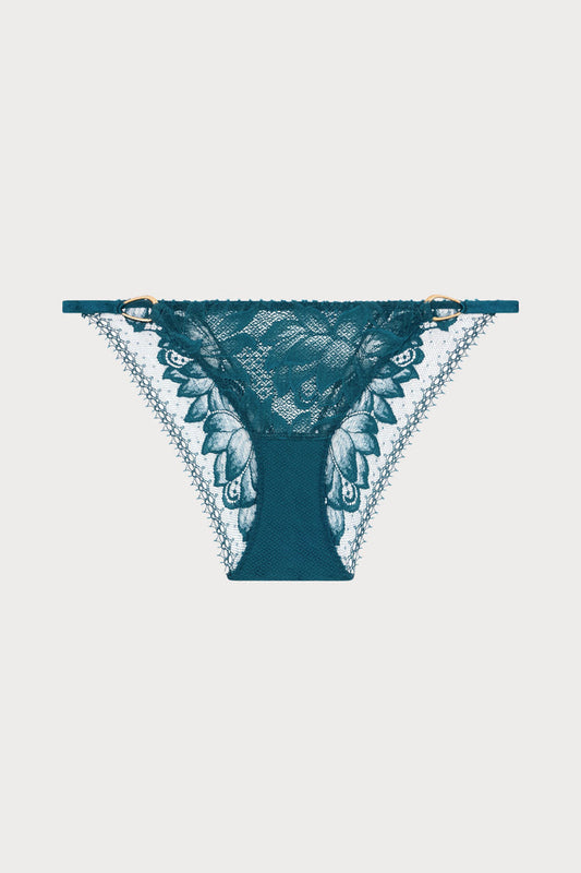 Flawless Love Lace Mini Coeur Brief, Size S (UK 10)