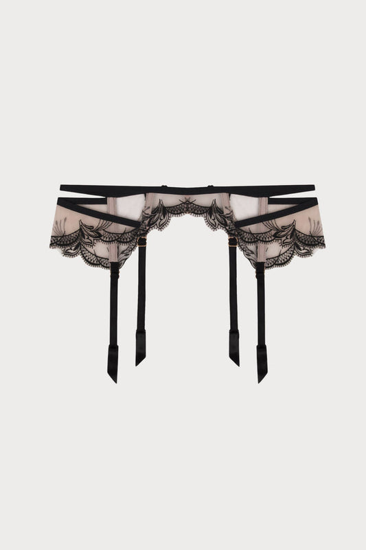 Follement Sexy Suspender Belt, Size L (UK 14)