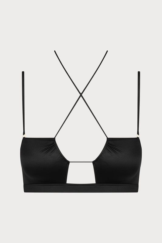French Kiss Black Bralette