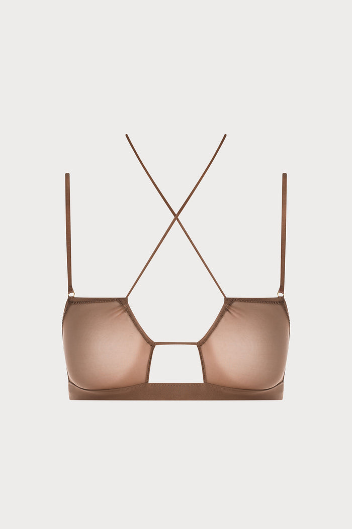 French Kiss Light Mocha Bralette