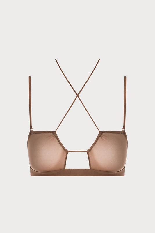 French Kiss Light Mocha Bralette