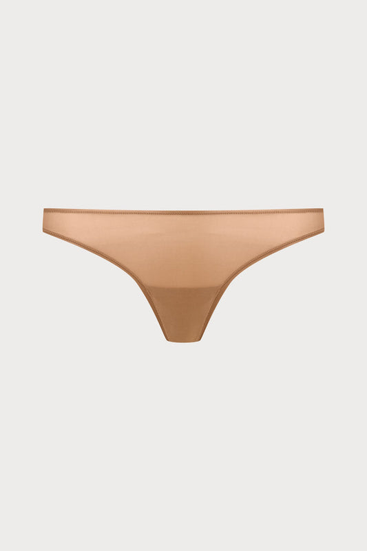 French Kiss Light Sienna High Leg Tanga