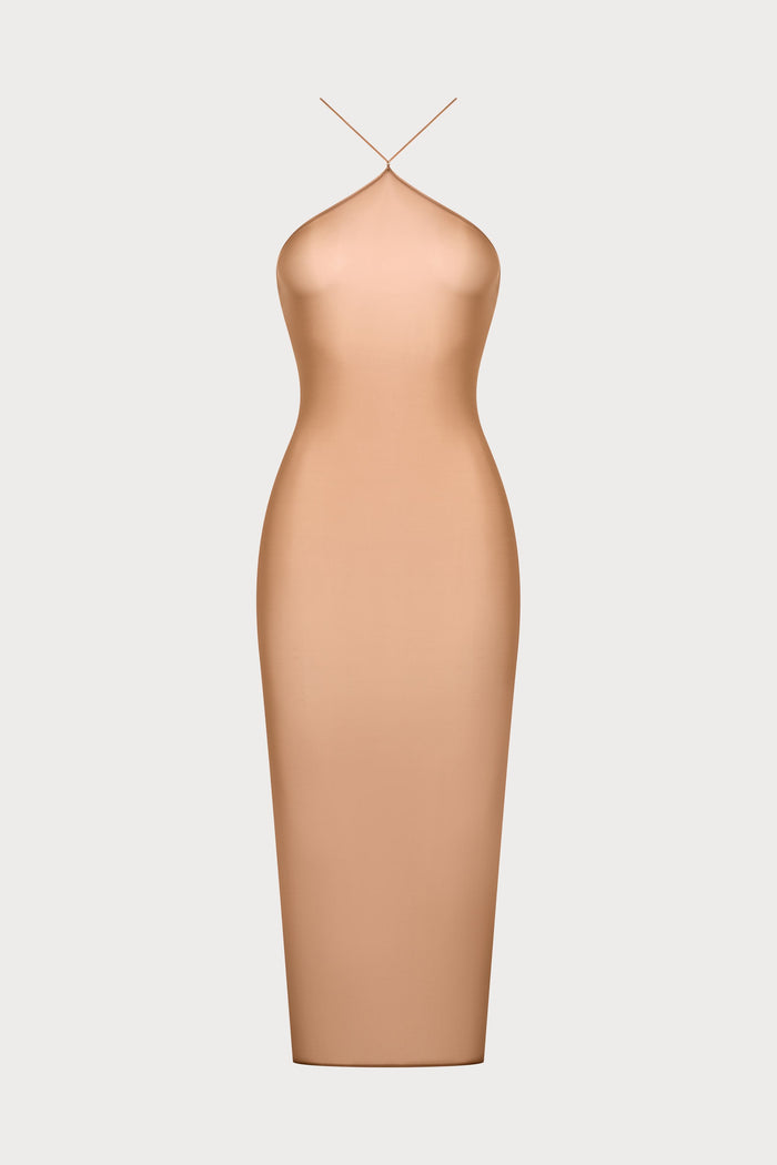 French Kiss Light Sienna Midi Dress