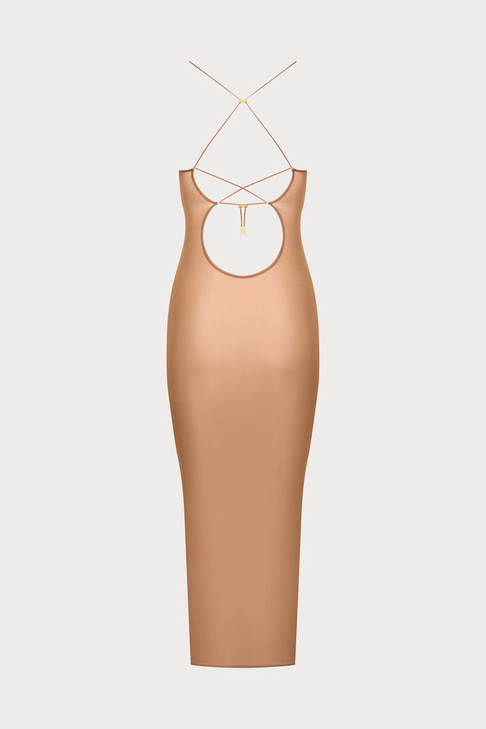 French Kiss Light Sienna Midi Dress